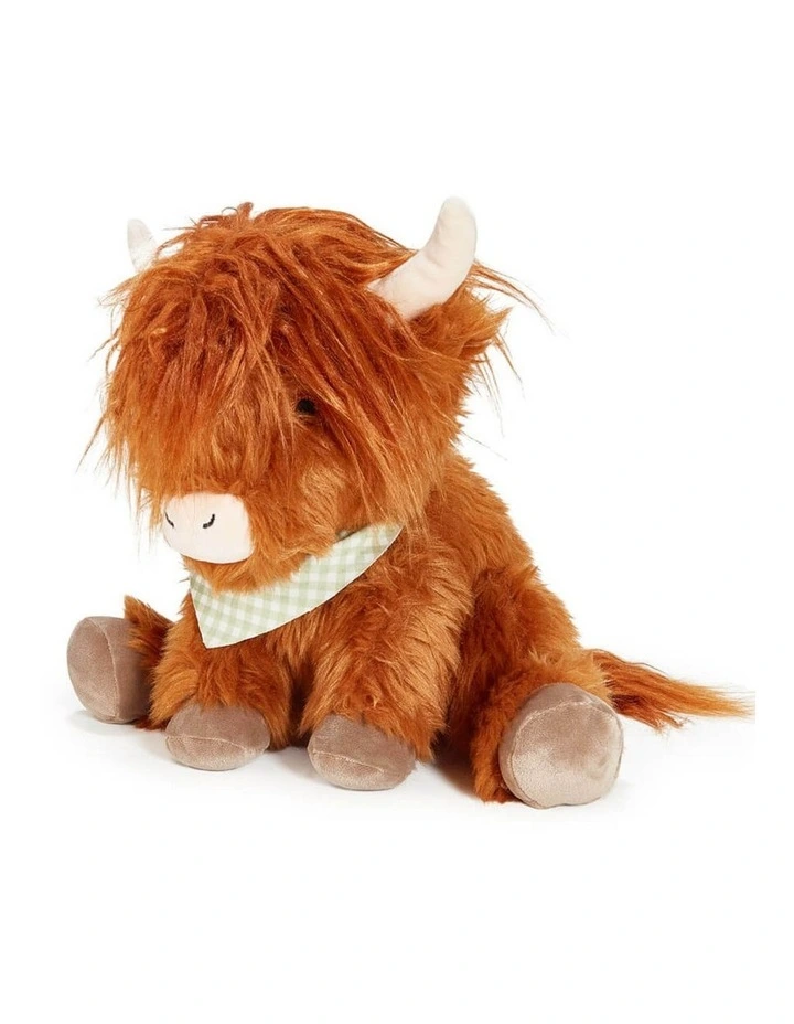 Bunnies by the Bay | Hamish Highland Cow | Soft Toy | 3 years image 2