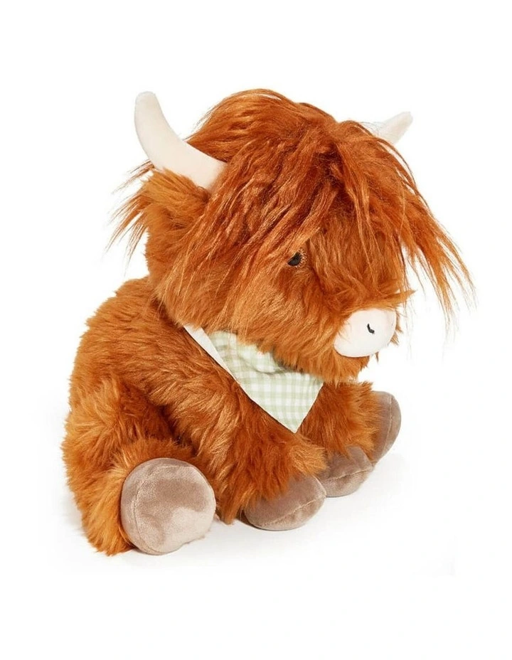Bunnies by the Bay | Hamish Highland Cow | Soft Toy | 3 years image 3