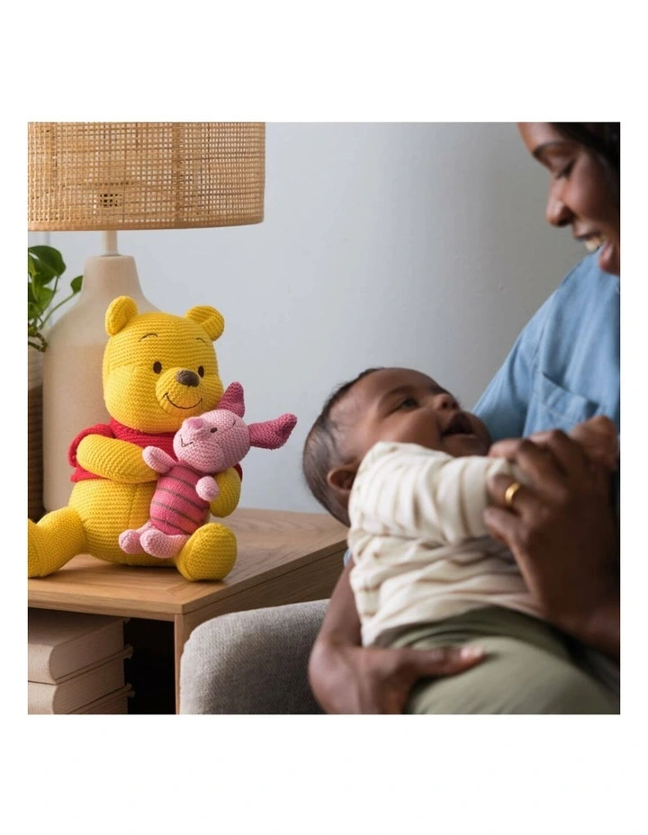 Disney x GUND - Knit Plush Winnie the Pooh & Piglet, Soft Toy, Plush image 7