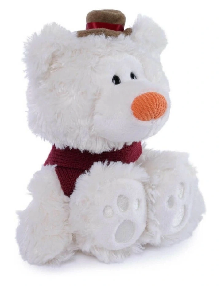 GUND - Forever Friends Moments Philbin Snowman Soft Toy - 1 year  image 3