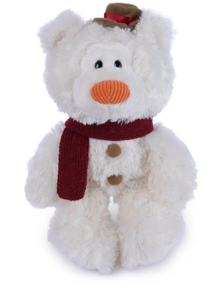GUND - Forever Friends Moments Philbin Snowman Soft Toy - 1 year  image 5