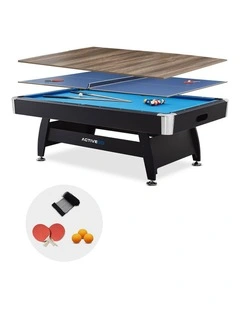 ActiveGo BreakShot 7ft Pool Table with 3-IN-1 Top