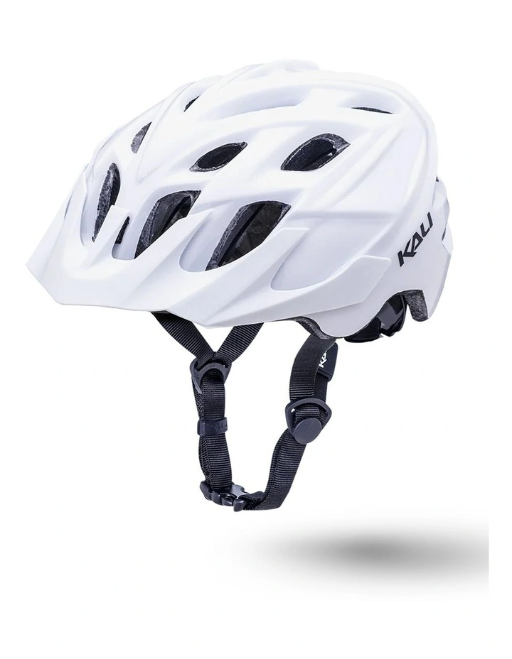 Kali Chakra Solo Helmet - Solid White (L/XL) image 1