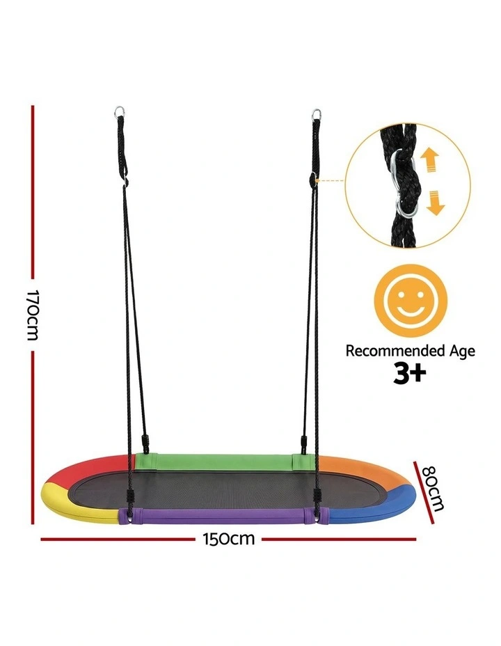 Gardeon Tree Swing Hammock 150cm for Backyard Porch Outside Playground image 2