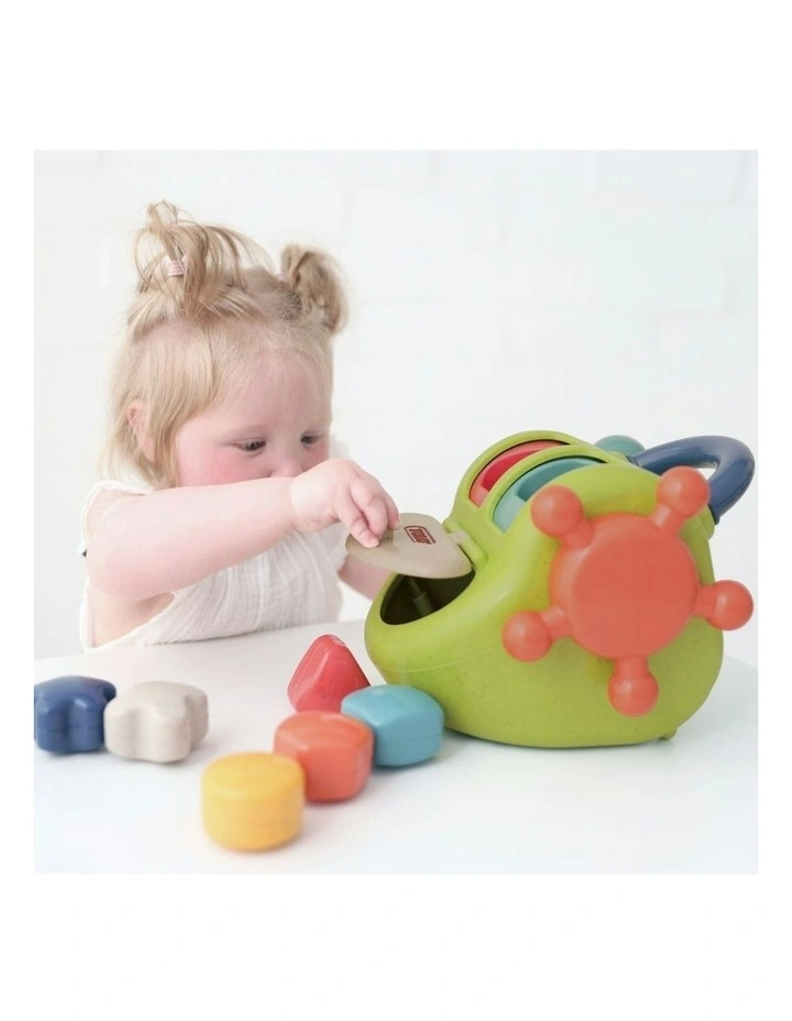 Tolo Toys Bio Plastic 22cm Activity 6-Shape Sorter Box Baby/Toddler Toy 12m  image 4