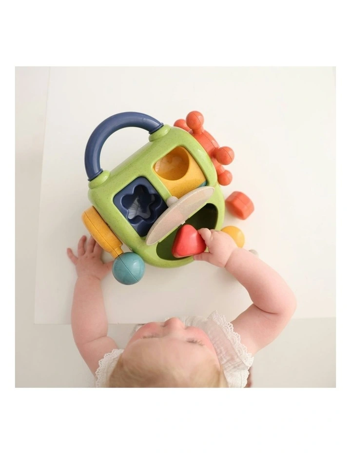 Tolo Toys Bio Plastic 22cm Activity 6-Shape Sorter Box Baby/Toddler Toy 12m  image 6