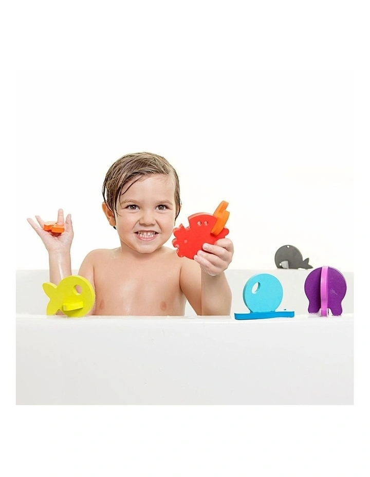 11pc Links 3D Foam Sea Animal Puzzles Bath Time/Tub Toys/Game for Baby/Kids image 4