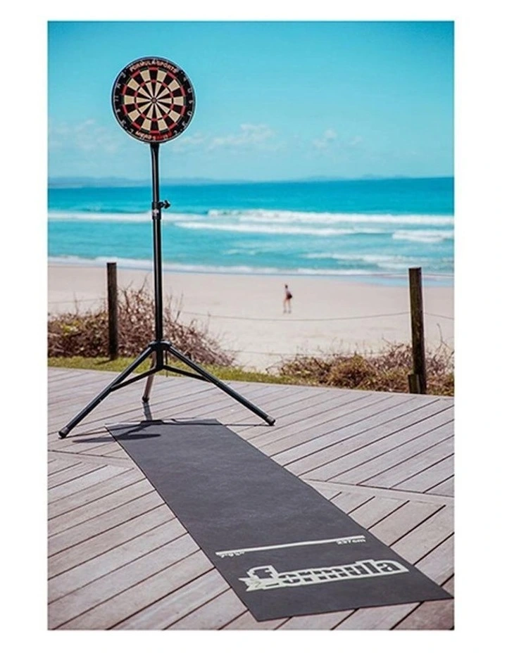 Formula Sports Non-Slip Dart International Throwing Line Floor Mat 63cm Black image 3