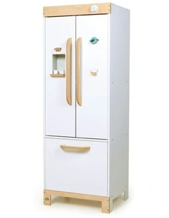 Tender Leaf Toys 36cm Refrigerator w/ Eggs/Milk Wood Toy Role-Play Set Kids 3y