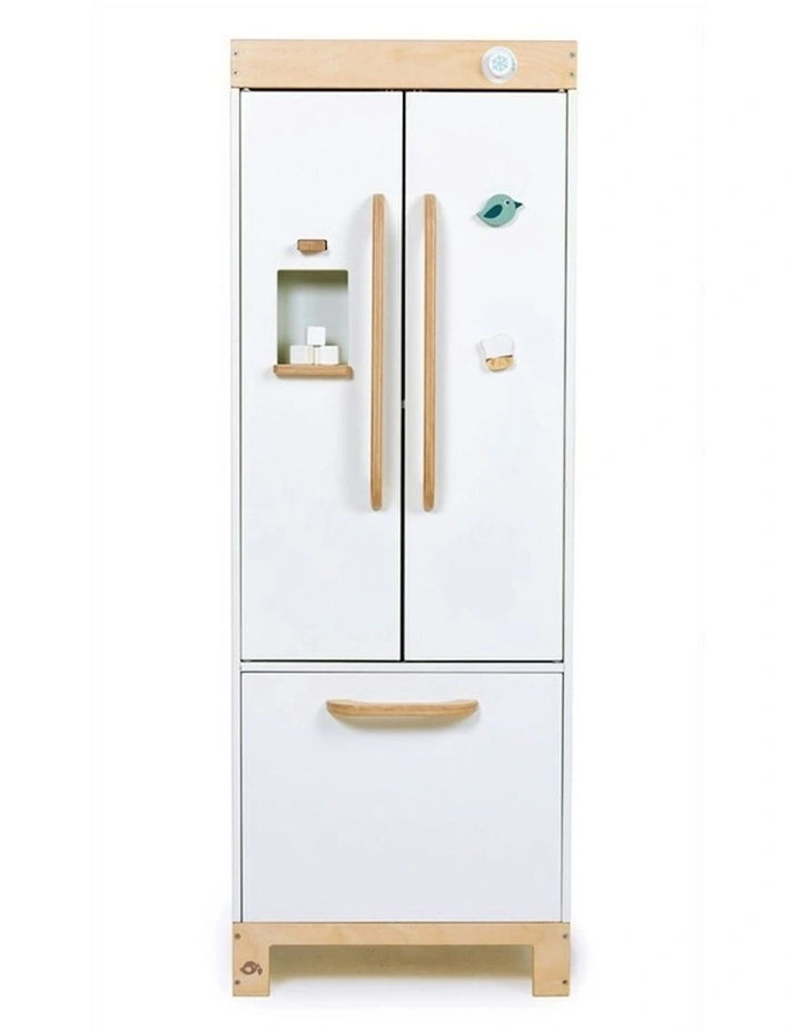 Tender Leaf Toys 36cm Refrigerator w/ Eggs/Milk Wood Toy Role-Play Set Kids 3y image 3