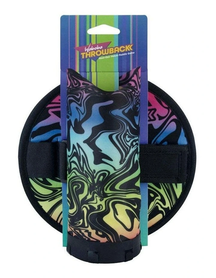 Formula Sports Throwback Glider Kids/Children Interactive Paddle Catch Game Toy image 1