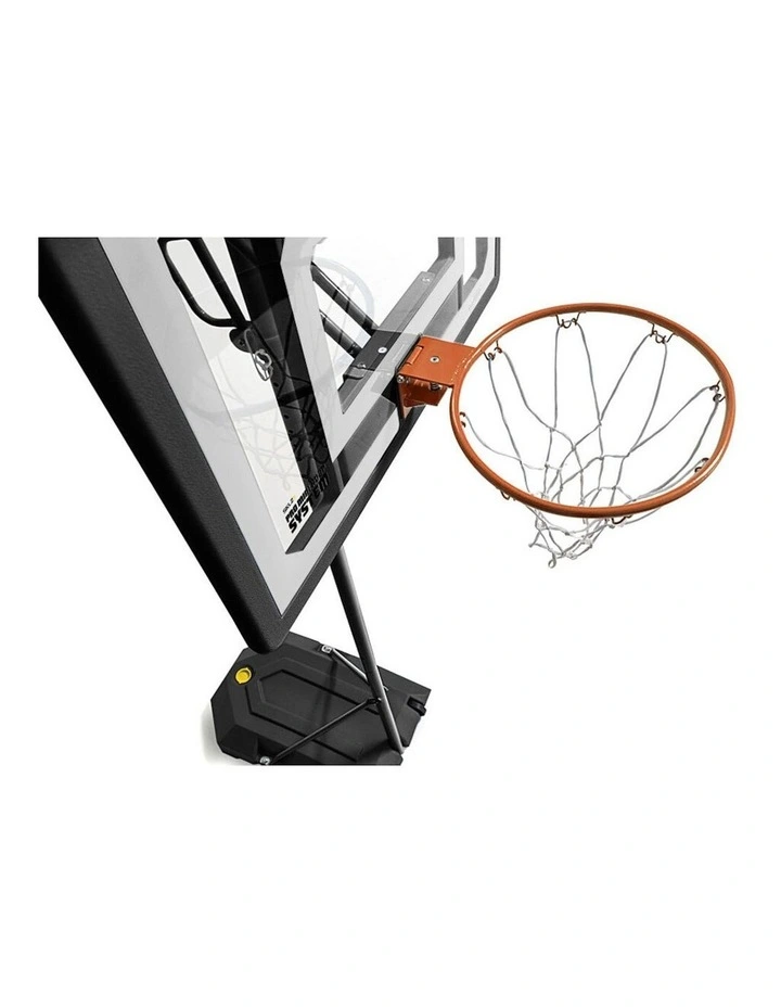 SKLZ Adjustable Pro Mini 2.13m Basketball Hoop with Ball in Black image 4