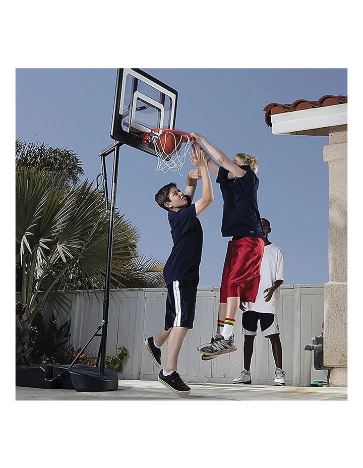 SKLZ Adjustable Pro Mini 2.13m Basketball Hoop with Ball in Black image 6