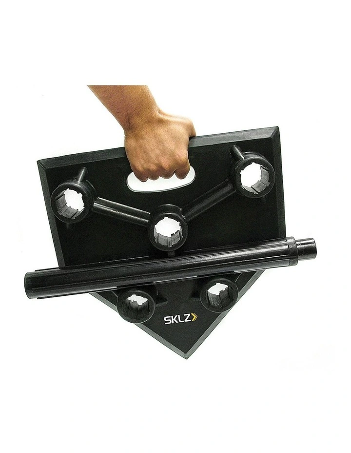 SKLZ 5-Position Adjustable Height Training/Practice Baseball Rubber Tee V2 in Black image 2