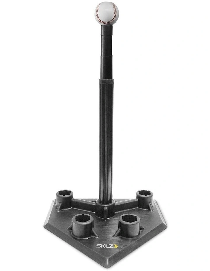 SKLZ 5-Position Adjustable Height Training/Practice Baseball Rubber Tee V2 in Black image 3