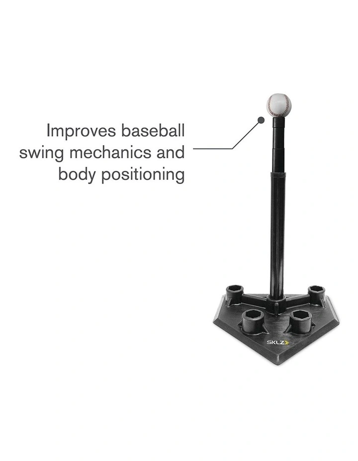 SKLZ 5-Position Adjustable Height Training/Practice Baseball Rubber Tee V2 in Black image 6