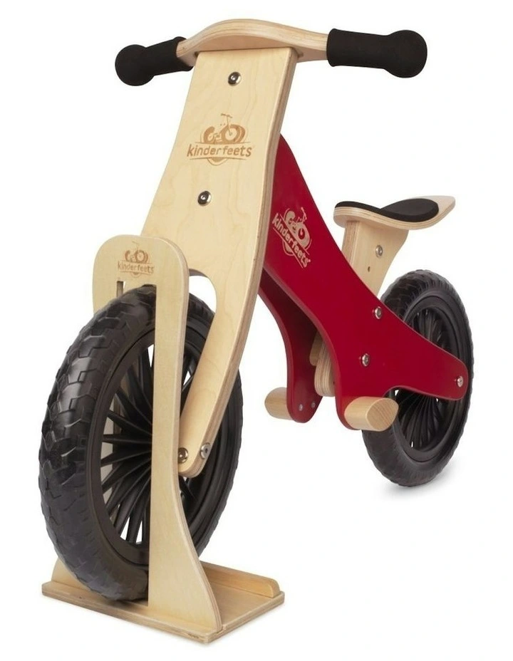 Kinderfeets Wooden 34cm Bike Stand For Tiny Tot Trike Kids Play Toy Accessory image 3