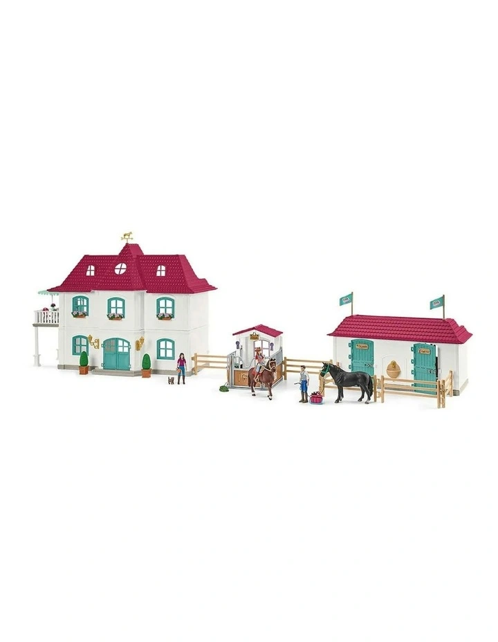 Schleich Kids/Children Play Toy Horse Club Lakeside Country House/Stable Set 5y  image 5