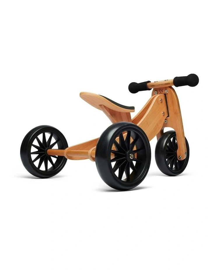 Kinderfeets 72cm Bamboo Tiny Tot Plus Balance Bike/Trike Kids Ride-On Toy 18m image 2