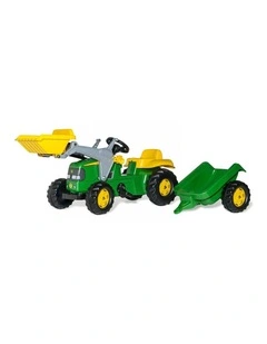 Rolly Classic Pedal Tractor with Tray 161cm in Yellow/Green