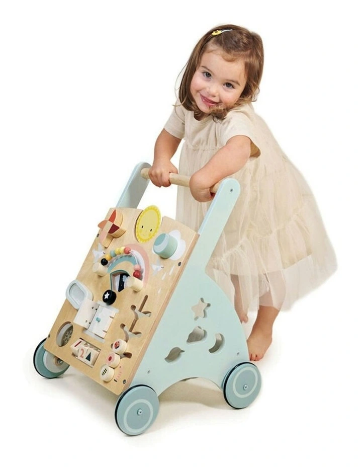 Tender Leaf Toys 39cm Sunshine Activity Walker w/ Wood Toy Set Kids/Toddler 18m image 6