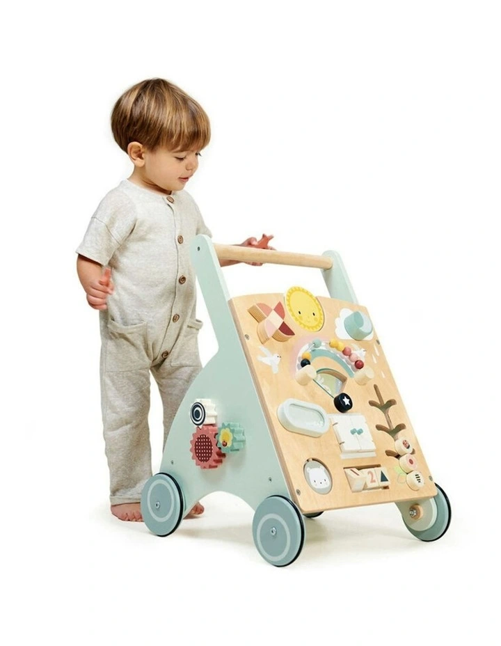 Tender Leaf Toys 39cm Sunshine Activity Walker w/ Wood Toy Set Kids/Toddler 18m image 7
