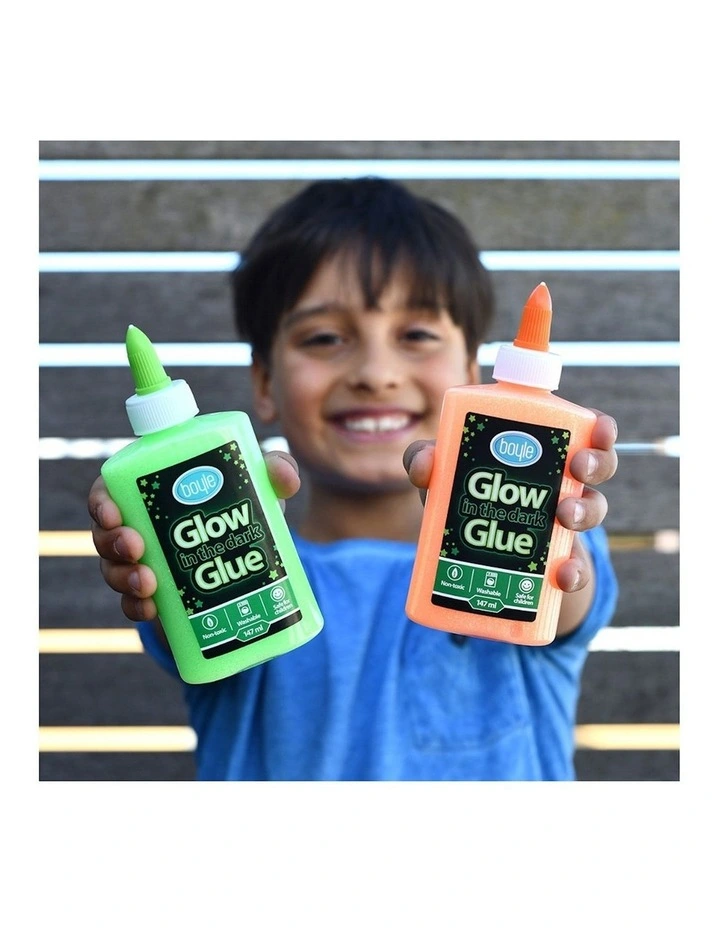 Glow in the Dark Glitter Glue 147ml image 5