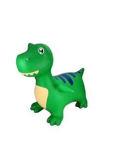 Kaper Kidz Bouncy Rider Zappy The T-Rex Kids/Children Ride On Bouncer Toy 12m 