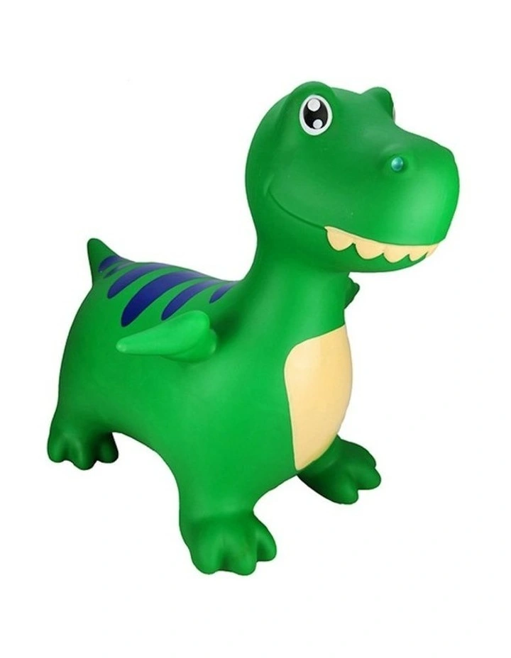 Kaper Kidz Bouncy Rider Zappy The T-Rex Kids/Children Ride On Bouncer Toy 12m image 3