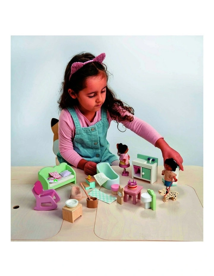 Tender Leaf Toys Countryside Kids Wooden Interactive Fun Pretend Toy Set 3y image 3