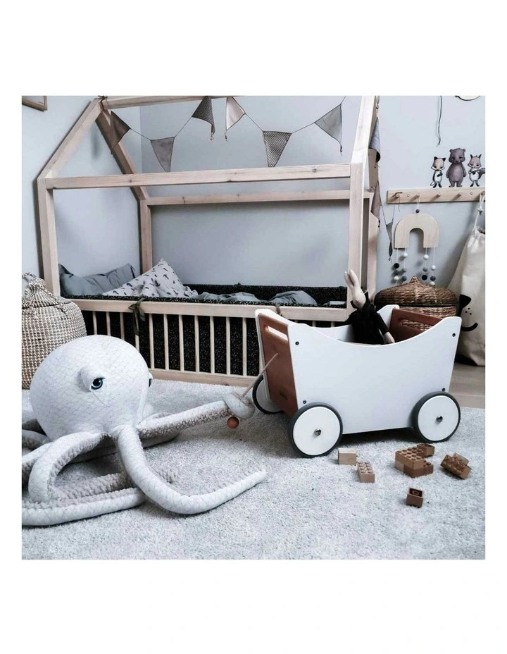 Kinderfeets Wooden 52cm Toy Box Walker/Storage Baby/Toddler Walking Play 18m image 7