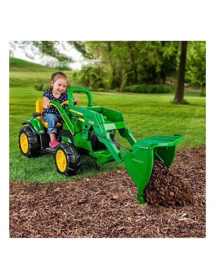 John Deere 12V Electric Ride On Loader Tractor/Toy/Kids/Children/Digger/Farm/Car image 2