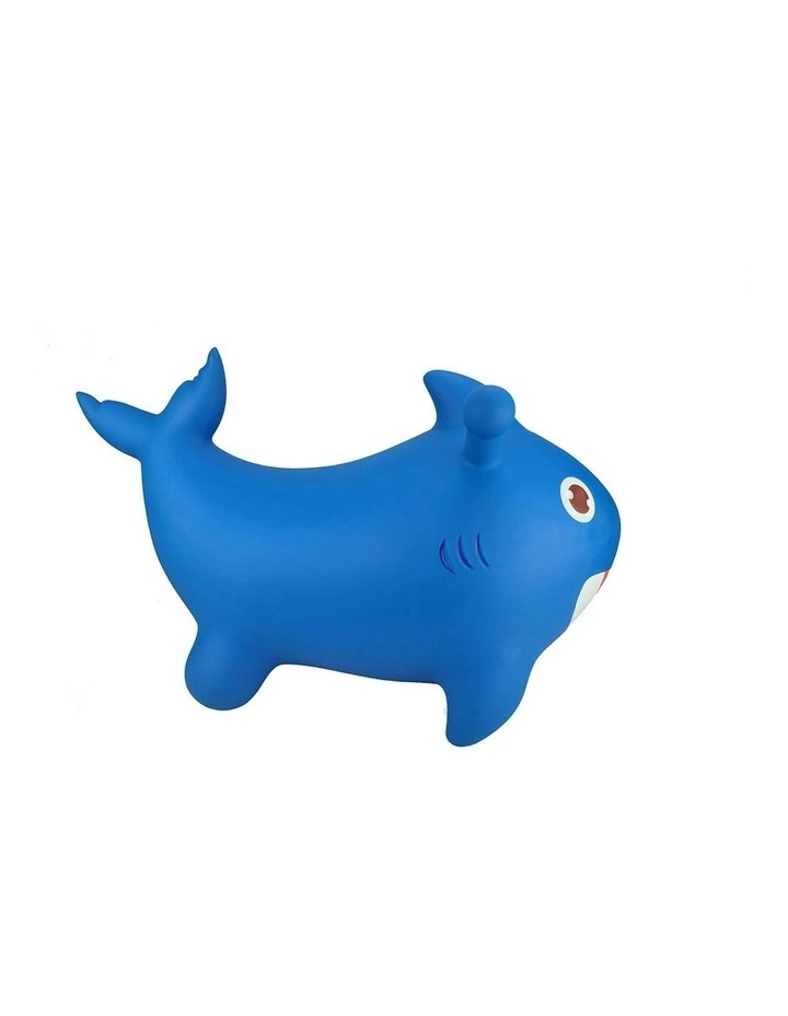 Kaper Kidz Bouncy Rider Splash The Shark Kids/Children Ride On Bouncer Toy 12m  image 4