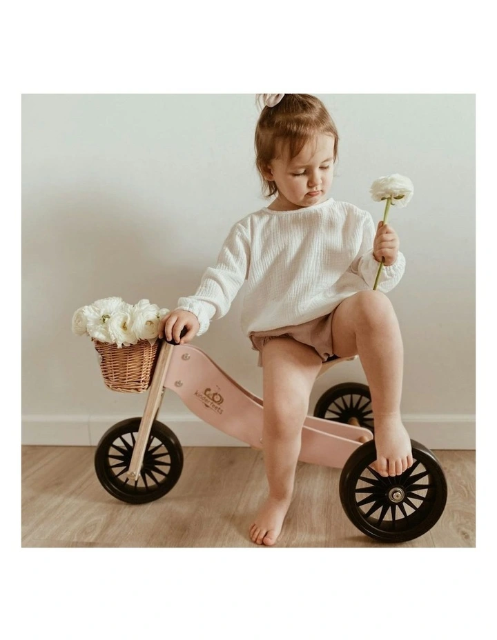Kinderfeets 72cm Wood Tiny Tot Plus Balance Bike/Trike Kids Ride-On Toy RSE 18m image 3