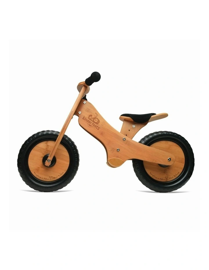 Kinderfeets 84cm Bamboo Balance/Training Bike Kids/Children Ride-On Toy BRWN 2 image 1