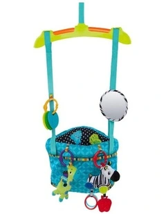 Bounce n Spring Deluxe Door Jolly Jumper withToys/Mirror for Baby