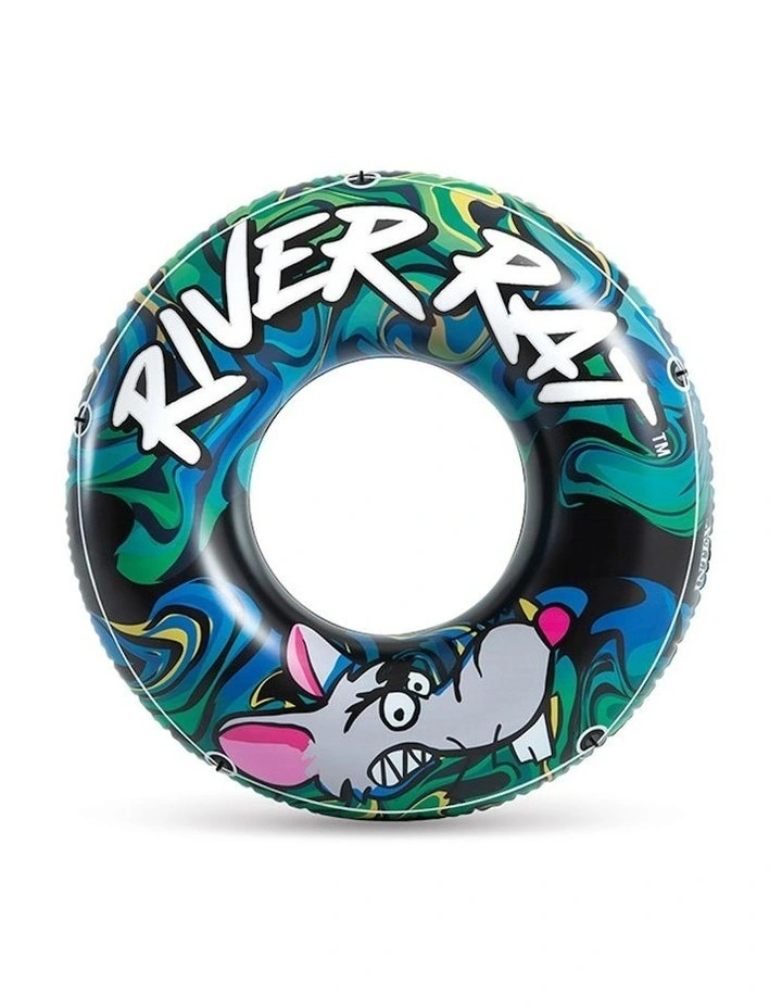 River Rat Floating Tube For Swimming Pool in Multi image 1