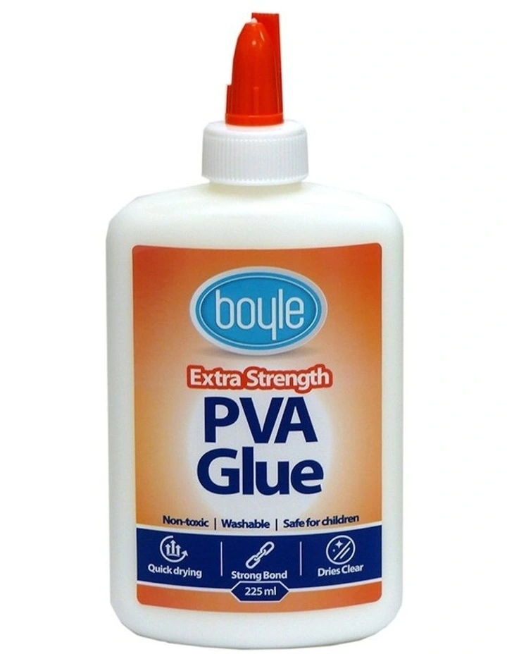 Washable PVA Adhesive Clear Glue 225ml image 1