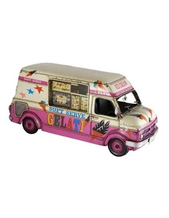 Boyle 32cm Ice Cream Truck Without Music Box OrnamentVintage Home/Room Decor