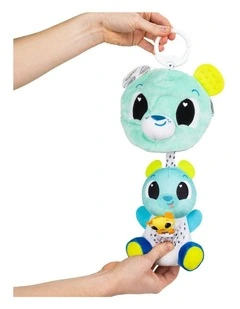 Lamaze 3 In 1 Surprise Plush Bear/Doll Stroller Clip And Go Baby Play Toy 0m 