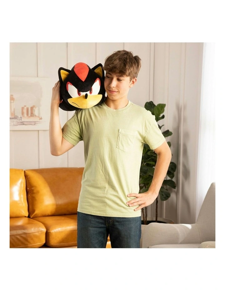 Mocchi Mocchi Mega Sonic the Hedgehog Shadow Kids/Child Plush Toy Black 3y image 5