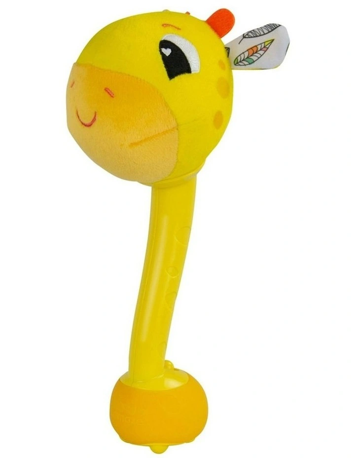 Lamaze Wacky Giraffe Children/Kids/Baby Soft Cuddle Hammer Sound Play Toy 12m image 1