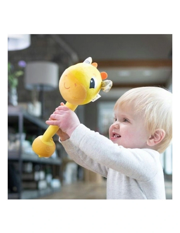 Lamaze Wacky Giraffe Children/Kids/Baby Soft Cuddle Hammer Sound Play Toy 12m image 2