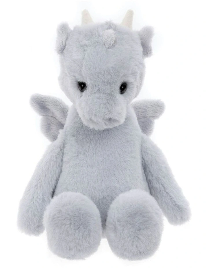 Charlie Bears Draco Dragon Cloudy Grey 30cm Baby/Infant Soft Plush Toy 0y image 1
