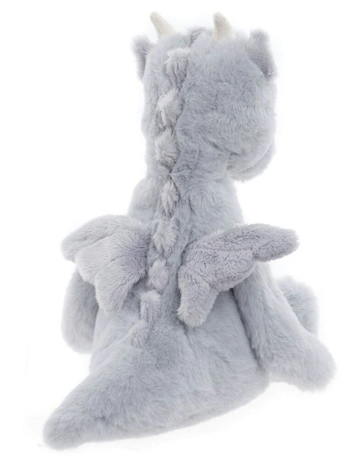Charlie Bears Draco Dragon Cloudy Grey 30cm Baby/Infant Soft Plush Toy 0y image 2