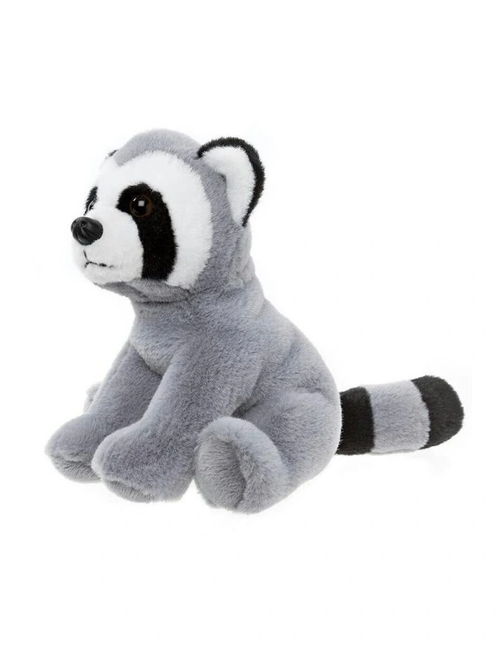 2pc Charlie Bears Cuddle Cub Raccoon & Red Panda 14cm Baby/Infant Plush Toy 0y image 3