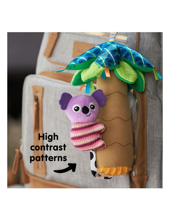 Lamaze Walla Walla Koala Clip & Go Plush Filling Soft Pram/Walker Toy 0M image 4