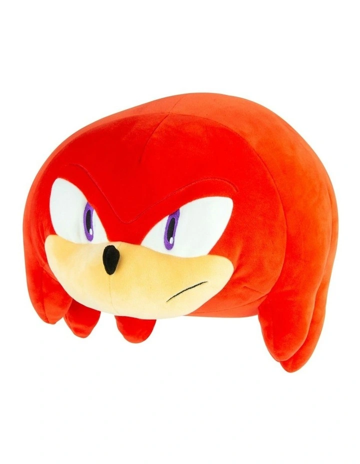 Mocchi Mocchi Mega Sonic the Hedgehog Knuckles Kids Soft Plush Toy Orange 3y image 2