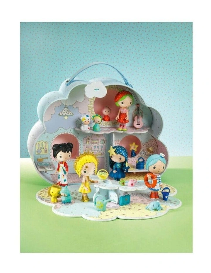 Djeco Sunny & Mia House Tinyly Figurine 26x19cm Kids/Childrens Play Toy 4y image 4