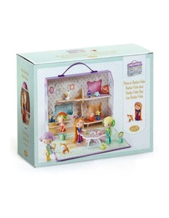 Djeco Bluchka & Indie House Tinyly 26x19cm Kids /Chldrens Fun Play Toy 4y 